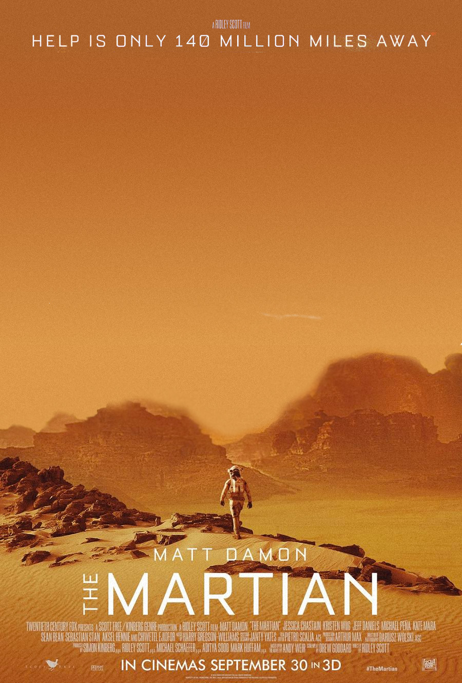 The Martian poster